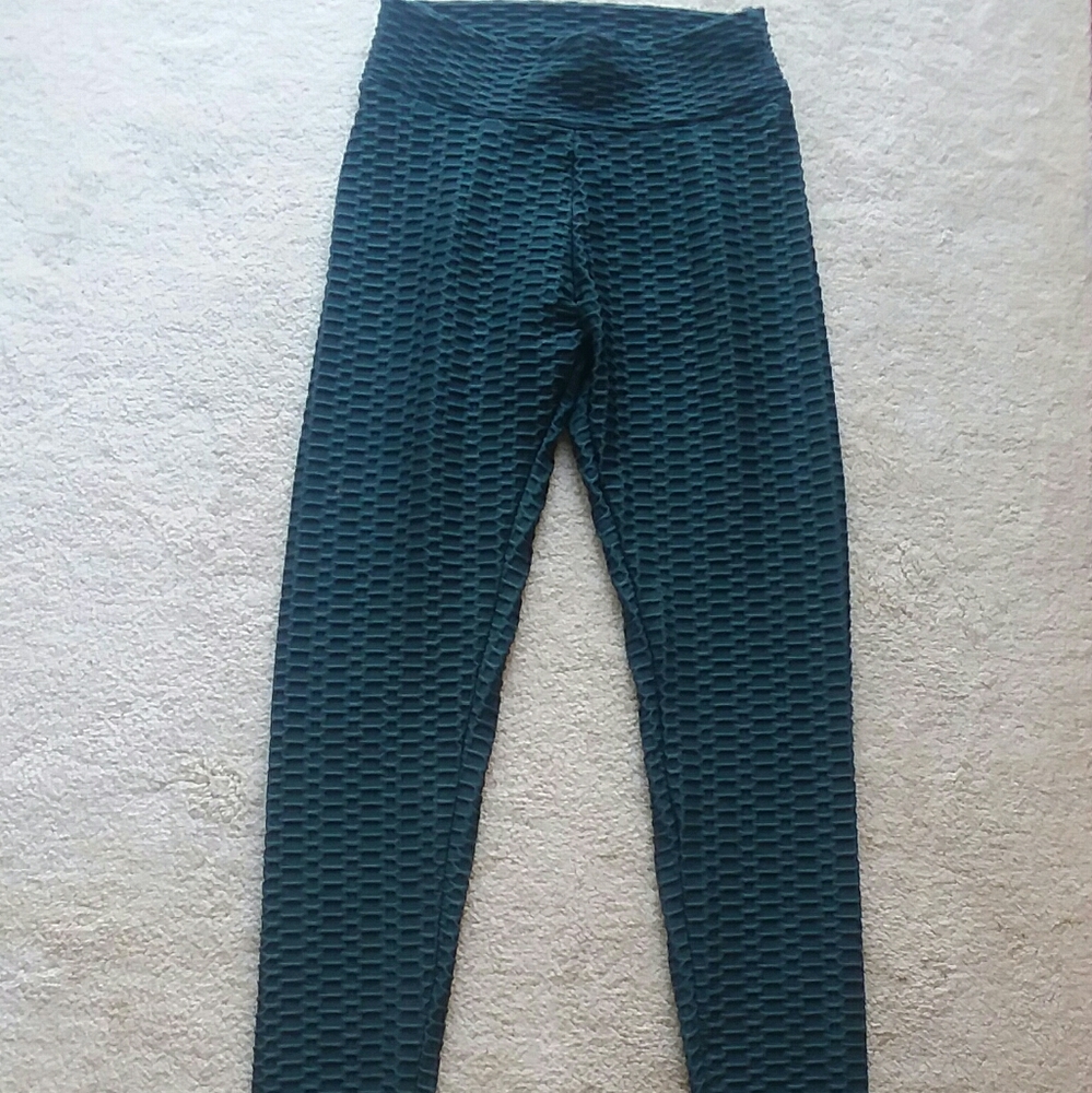 Forest Green Booty Lifting Leggings